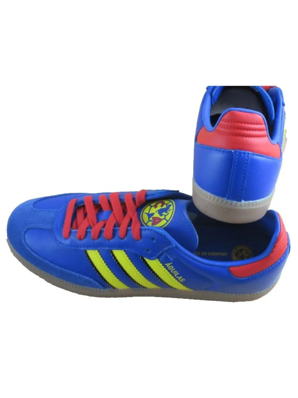 Adidas Men's Samba Licensed Club América Soccer Shoes Blue Sizes NIB KJ3531 - Picture 8 of 11